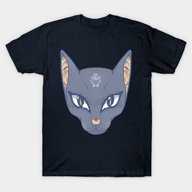 Bastet T-Shirt by AstralArts